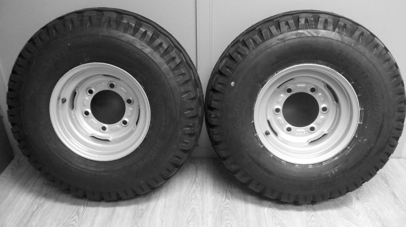 2 Stück Komplettrad Kompletträder 11,5 / 80 - 15,3 AW Reifen mit Felge